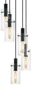 Eglo 97368 -  Luster na lanku MONTEFINO 5xE27/60W/230V