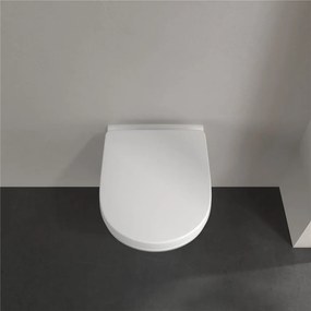 VILLEROY &amp; BOCH O.novo Compact závesné WC s hlbokým splachovaním bez vnútorného okraja, 360 x 490 mm, biela alpská, 5688R001