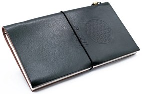 Kožený zápisník - Kvet života