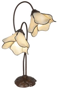 Tiffany stolná lampa Cloches - 41 * 23 * 57 cm E27 / max 2 * 40W