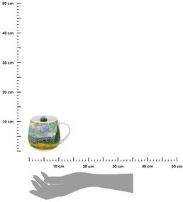 Porcelánový hrnček Van Gogh Wheat Field 430 ml