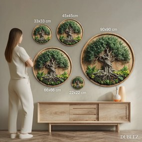 DUBLEZ | Strom života s machom - Eden (UV tlač) | UV potlač, Premium