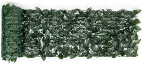 Umelý živý plot z brečtanu 3 ks. 500x150 cm zelený