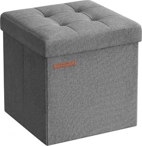 XXXLutz ÚLOŽNÝ BOX NA SEDENIE, textil, kompozitné drevo, 30/30/30 cm - Kreslá - 002543037501
