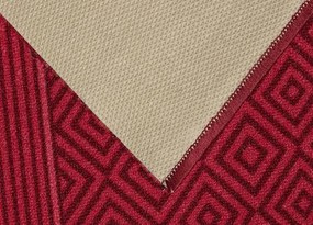 Koberce Breno Behúň JURA 10, šíře role 67 cm, červená