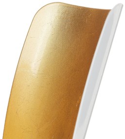 Stolná lampa Tropic s lístkovým zlatom
