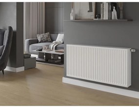 Mexen, Panelový radiátor Mexen CV33 900 x 1100 mm, spodné pripojenie, 3500 W, biely - W633-090-110-00