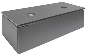 Kúpeľňová skrinka SAT Feel 120x30x46 cm mat SATFEEL120ANTD, 1 ks