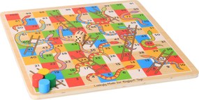 Bigjigs Drevená hra - Rebríky a hady