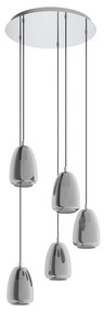 Eglo 98617 - Luster na lanku ALOBRASE 5xE27/40W/230V