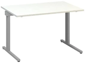 Stôl ProOffice C 80 x 120 cm, biela