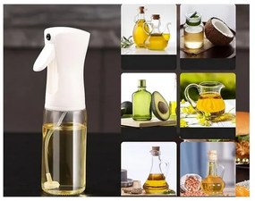 Rozprašovač na olej a ocot, 200 ml, biela