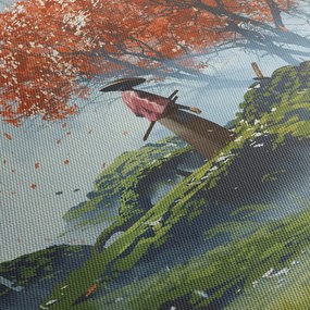 Obraz - Ilustrácie záhrady mečov (90x60 cm)