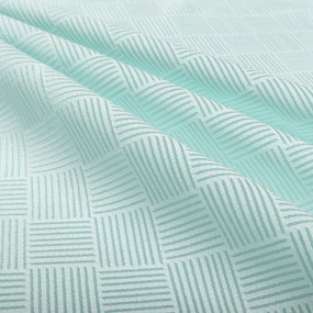 Biante Teflónový oválny obrus Milano TF-050 - svetlo mentolový 140x200 cm