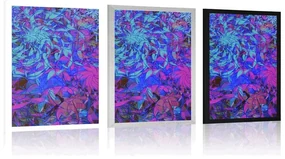 Plagát moderná abstrakcia v zaujímavom prevedení - 40x60 white