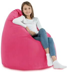 Plyšový sedací vak SAKO Ružový