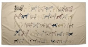 Sablio Uterák Psie plemená - 30x50 cm