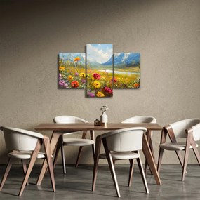 Obraz - Maľovaná krajina (90x60 cm)