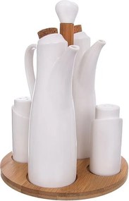 Porcelánová dochucovacia súprava BAMBU 4 + 1
