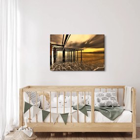 Obraz - Architektúra pri pobreží (90x60 cm)