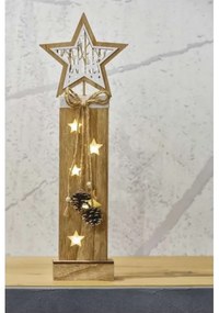 LED Vianočná dekorácia 5xLED/2xAA hviezda