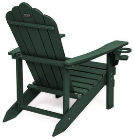 Zelené plastové záhradné kreslo Adirondack – Bonami Selection