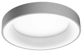 LED stropné svietidlo Sovana 55 CCT sivé s diaľkovým ovládačom