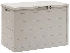 WOODYS záhradný plastový úložný box 160 L, svetlo šedá