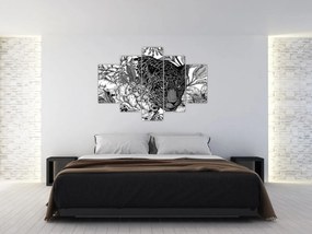 Obraz - Exotická záhrada (150x105 cm)