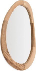 Nástenné zrkadlo s dreveným rámom 60x107 cm Selom – Kave Home