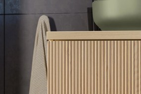 Závěsná skříňka pod umyvadlo Nordic 80 cm dub cremona