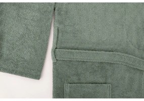 Zelený bavlnený župan veľkosť S/M - Foutastic