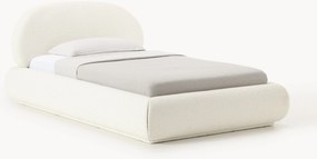 Buklé čalúnená jednolôžková posteľ Alba