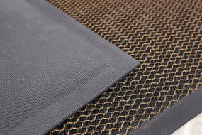 Hamat, Rohožka Blitz 3D 314 Gold – na von aj na doma, 45x75, žltá, chodba / predsieň