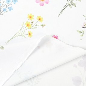 Goldea teflónová látka na obrusy - kvetinová záhrada 160 cm