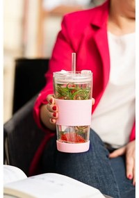 Ružový termo hrnček 600 ml Fuori – Vialli Design