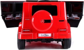 LEAN CARS Mercedes G500 batérie auto červená