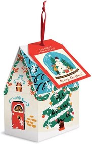 Vianočné puzzle Snežná guľa 130ks