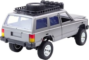 LEAN Toys Terénne auto MN78 Diaľkovo ovládané RC 4x4 Silver 1:12