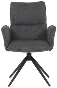 Autronic BONTEC Jedálenská stolička, sivá, látka, DCH-D1328 GREY2 Farba: Šedá