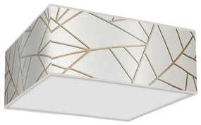 Stropné svietidlo ZIGGY 3xE27/60W/230V biela/zlatá