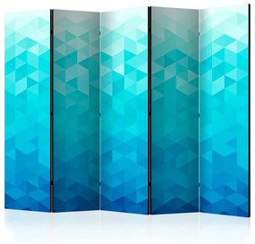Artgeist Paraván - Azure pixel [Room Dividers]