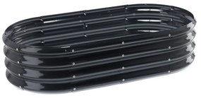 Vyvýšený záhon CANK 120 cm antracitový