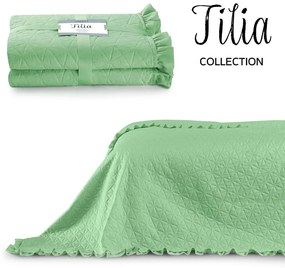 Prehoz na posteľ AmeliaHome Tilia mätový, velikost 170x270