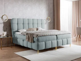 Manželská kontinentálna posteľ Tiloni, Rozmer postele: 160x200, Dostupné poťahy: Freya 210.20