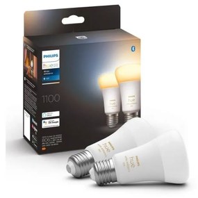 SADA 2xLED Stmievateľná žiarovka Philips Hue WHITE AMBIANCE E27/8W/230V 2200-6500K