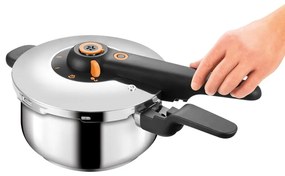 Tlakový nerezový hrniec s pokrievkou na indukciu 4 l SmartClick – Tescoma