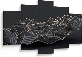 Obraz abstrakcie (150x105 cm)