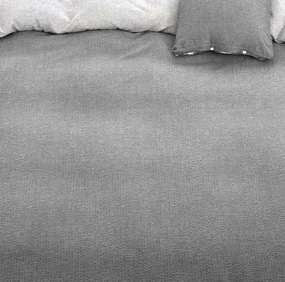 Krepové obliečky Homa DEVAN GREY 3-dielna sada 140x200 cm