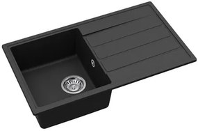 Drez SAT čierna SATSINKGE3B, 1 ks